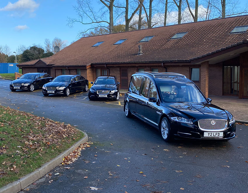 Lilies Funeral Cars
